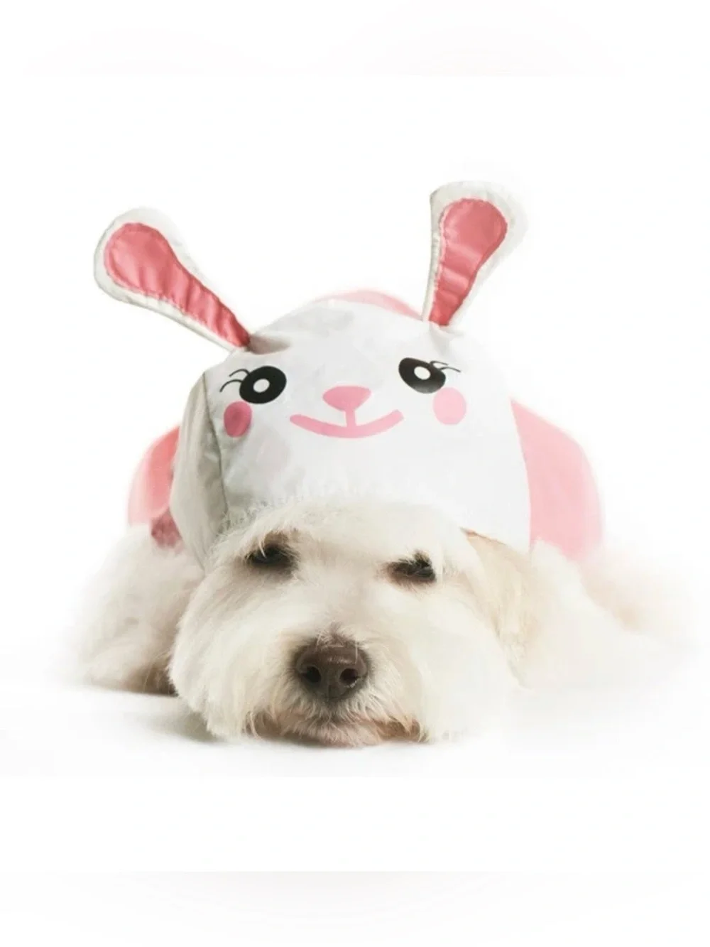 Pink Hooded Dog Coat with Pocket - size XSmall Rain Jacket